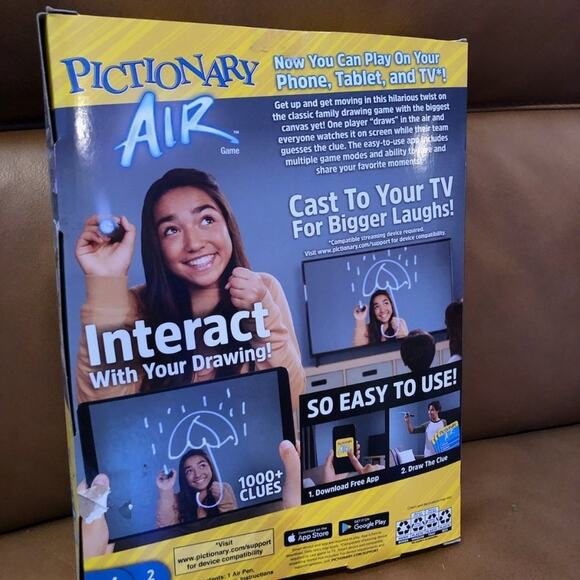 *** GREAT GIFT *** NEW GAME PICTIONARY AIR * - Picture 2 of 2